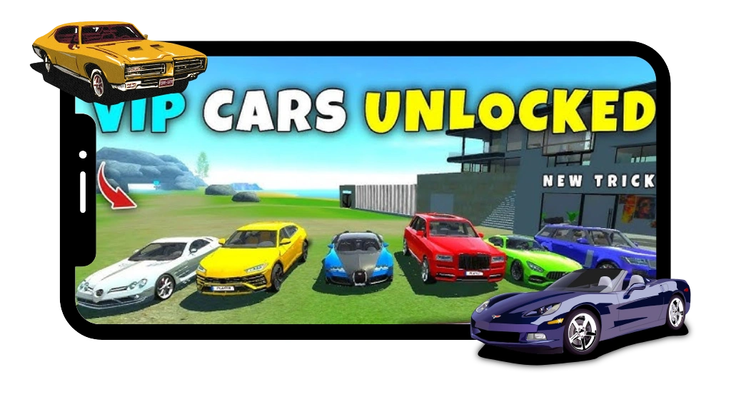 vip cars unlocked in Car Simulator 2