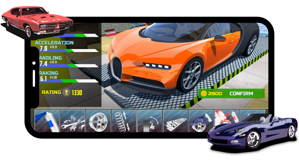 free shopping in Car Simulator 2