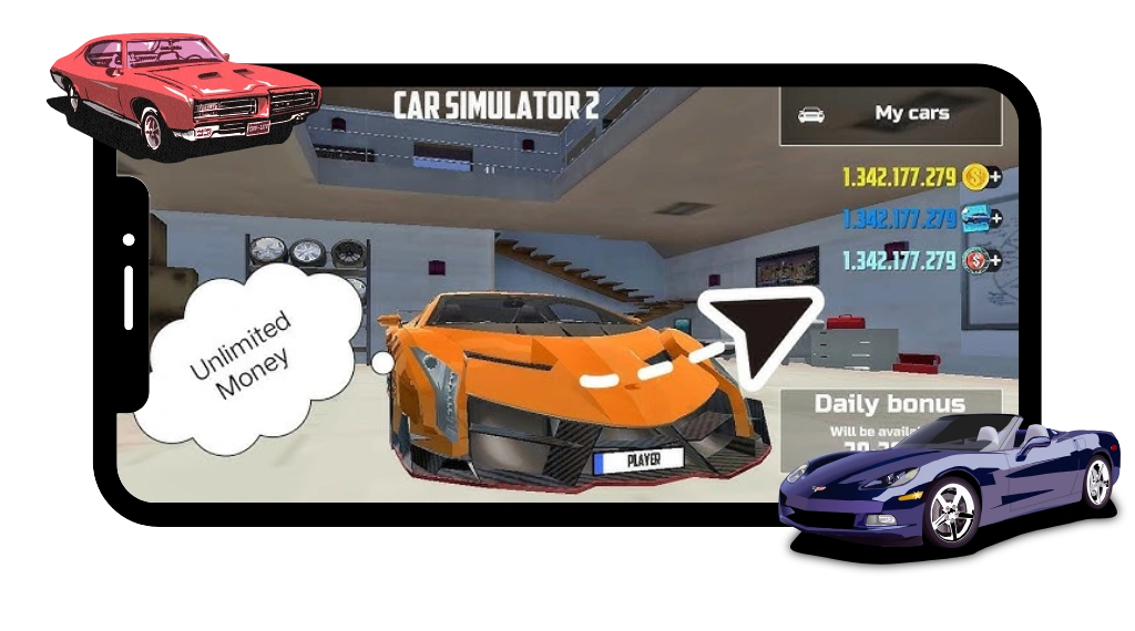 Car Simulator 2 unlocked money